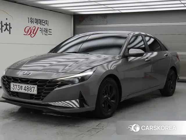 Hyundai Avante Hybrid (CN7) 2022 Серый из Кореи