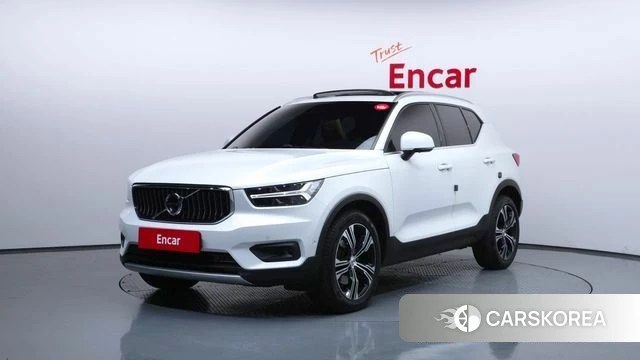 Volvo XC40 2021 Белый из Кореи