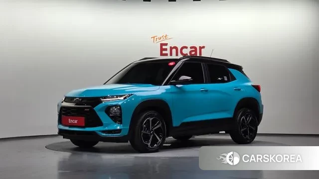 Chevrolet (GM Daewoo) Trailblazer 2021 Синий нефрит из Кореи