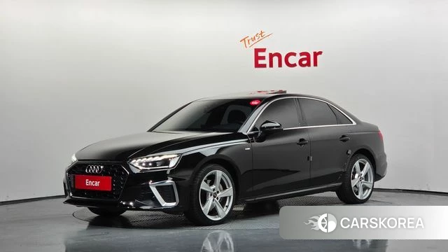 Audi A4 (B9) 2021 Черный из Кореи