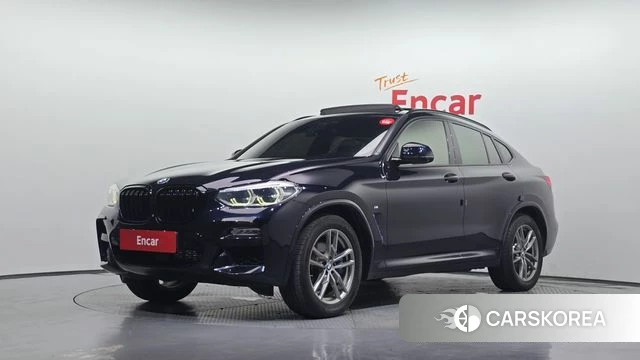 BMW X4 (G02) 2019 Черный из Кореи