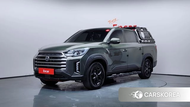 Ssangyong The New Rexton Sport 2021 Зеленый из Кореи