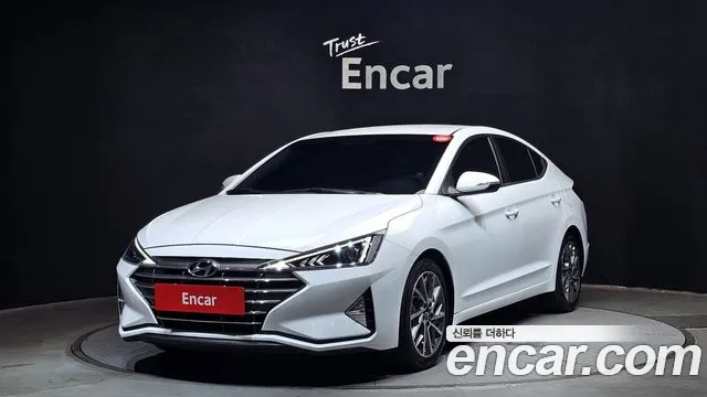 Hyundai The New Avante AD 2019 Белый из Кореи