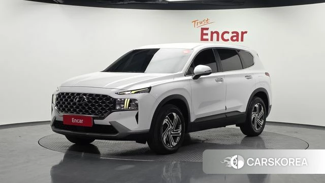 Hyundai The New Santa Fe 2022 Белый из Кореи
