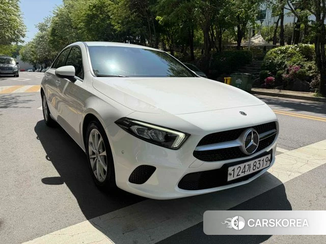 Mercedes-Benz A-Class W177 2020 Белый из Кореи