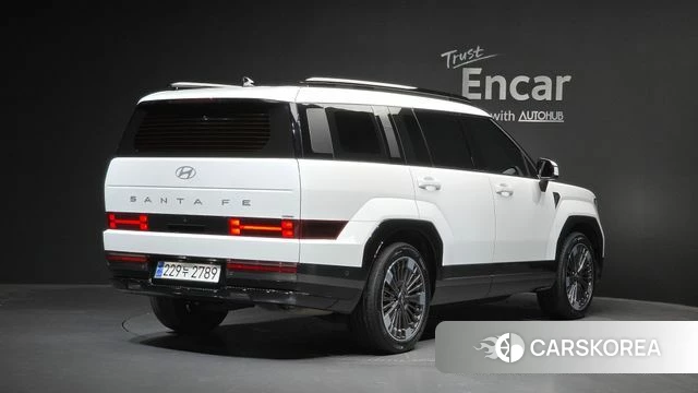 Hyundai Santa Fe (MX5) 2024 Белый из Кореи