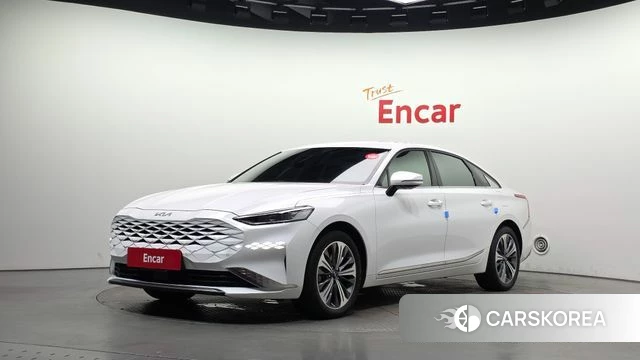 Kia K8 2022 Белый из Кореи