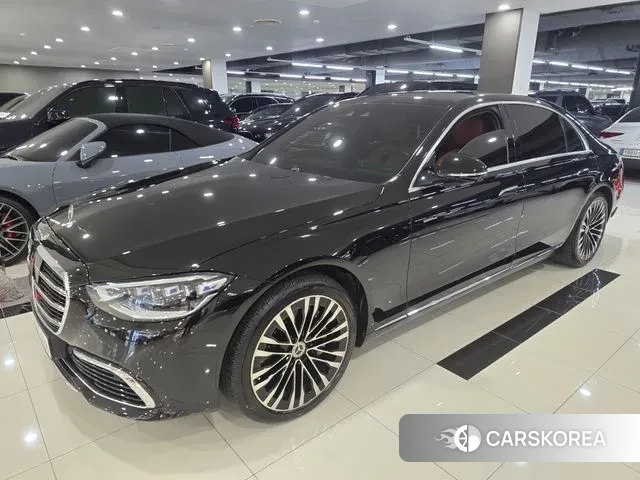 Mercedes-Benz S-Class W223 2023 Черный из Кореи