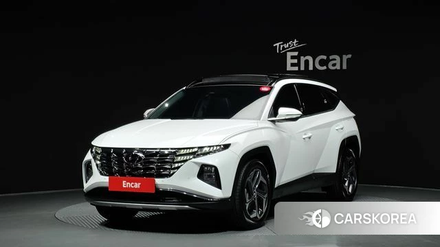 Hyundai Tucson (NX4) 2021 Белый из Кореи