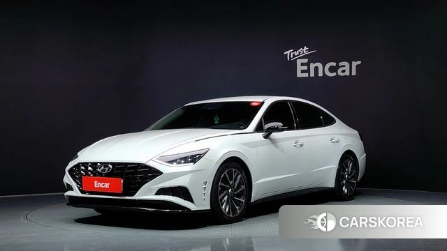 Hyundai Sonata (DN8) 2021 Белый из Кореи