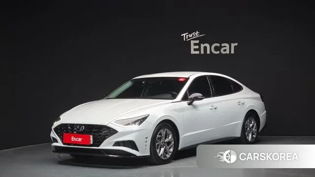 Hyundai Sonata (DN8) 2021 Белый из Кореи