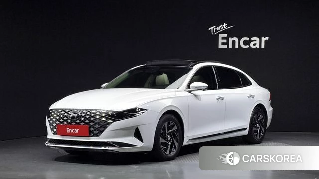 Hyundai The New Grandeur IG Hybrid 2022 Белый из Кореи