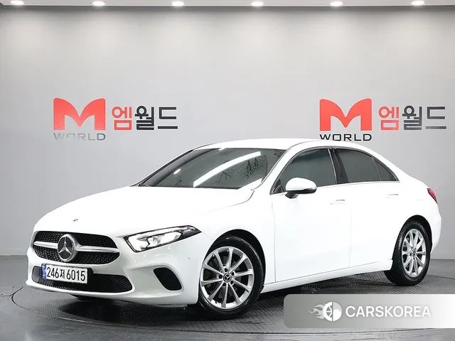 Mercedes-Benz A-Class W177 2020 Белый из Кореи