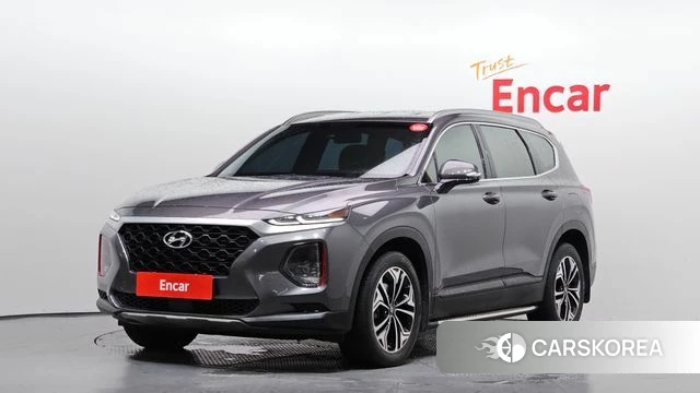 Hyundai Santa Fe TM 2018 Серый из Кореи