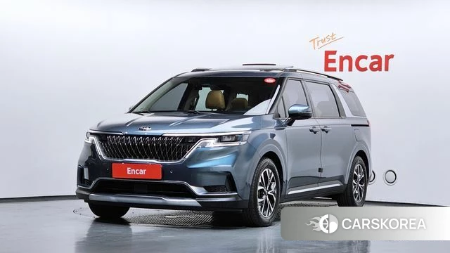 Kia Carnival 4th generation 2021 Цвет галактики из Кореи