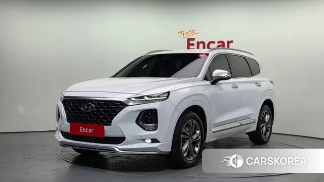 Hyundai Santa Fe TM 2018 Белый из Кореи