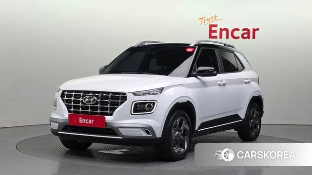 Hyundai Venue 2021 Белый из Кореи