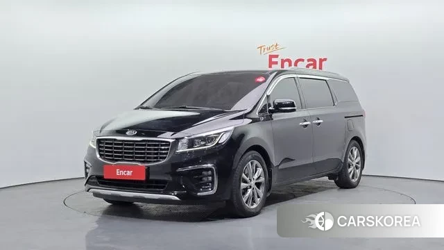 Kia The New Carnival 2018 Черный из Кореи