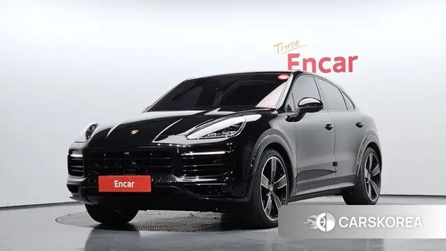 Porsche Cayenne (PO536) 2023 Черный из Кореи