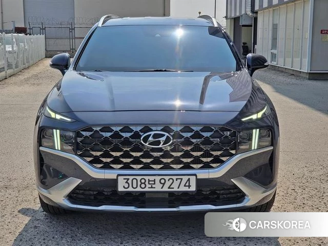 Hyundai The New Santa Fe 2020 Синий из Кореи