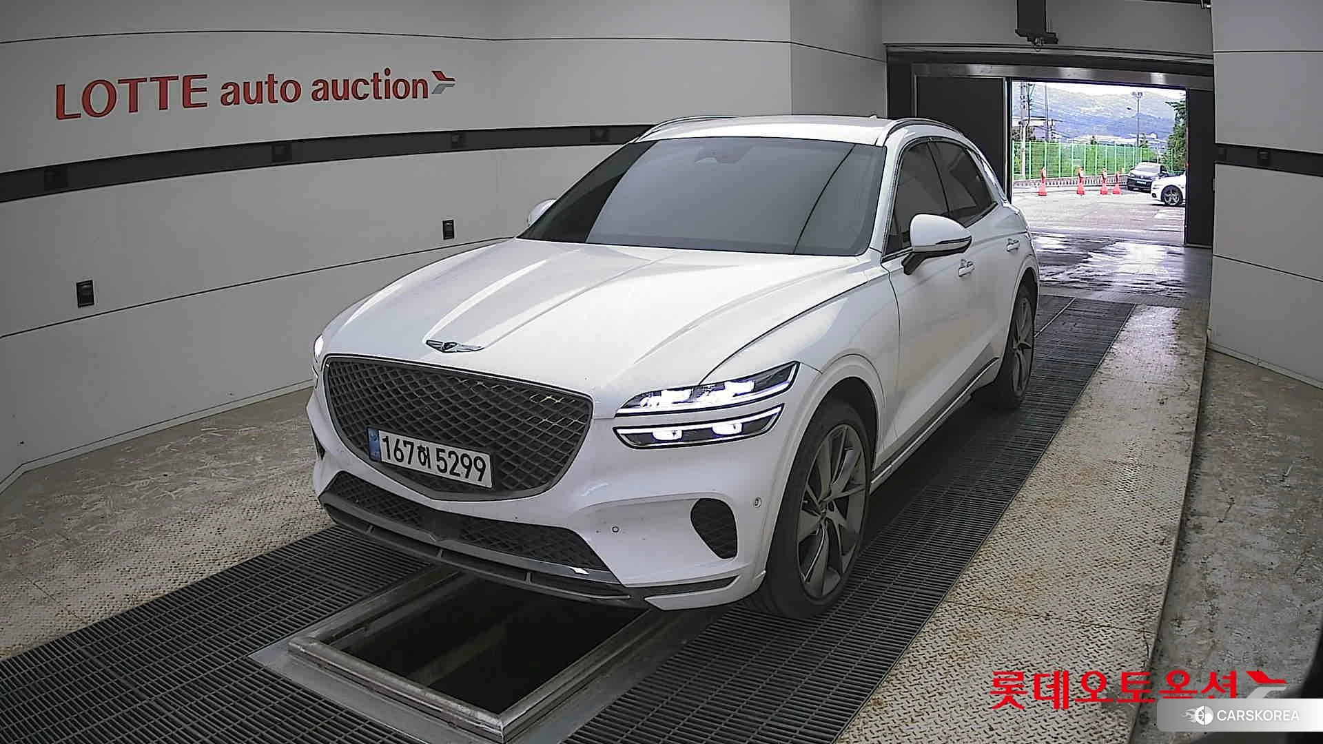 Hyundai GV70 2021 Белый из Кореи