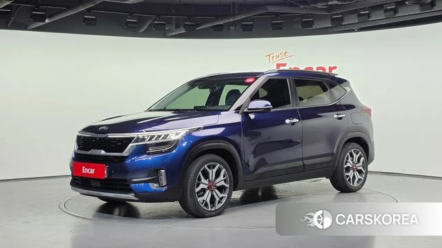 Kia Seltos 2020 Синий из Кореи