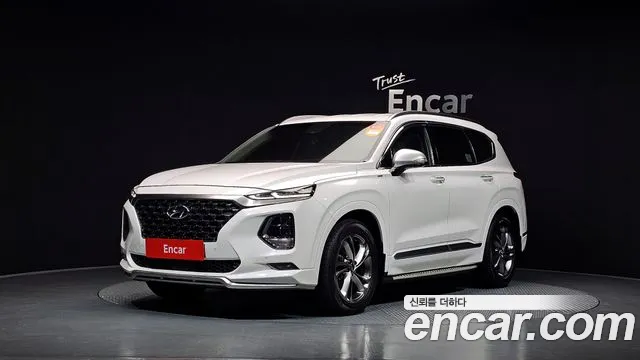 Hyundai Santa Fe TM 2018 Белый из Кореи