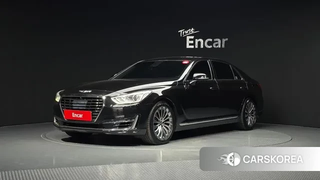 Genesis EQ900 2018 Черный из Кореи