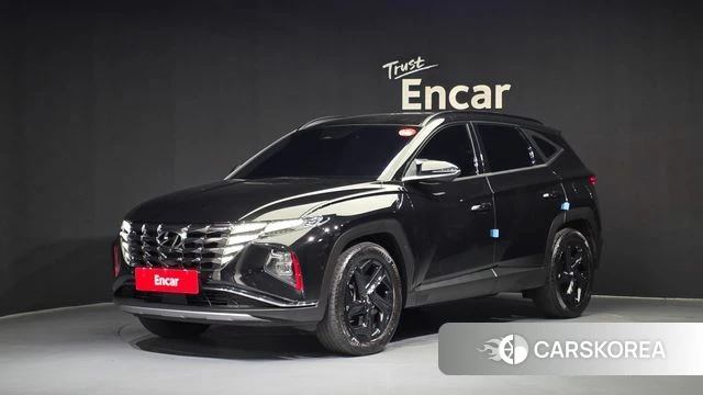 Hyundai Tucson Hybrid (NX4) 2020 Черный из Кореи