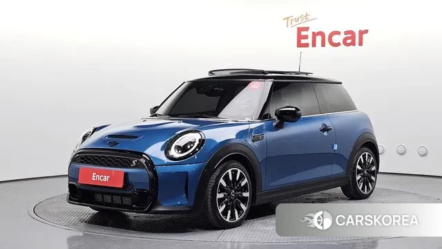 Mini Cooper S 2024 Синий из Кореи