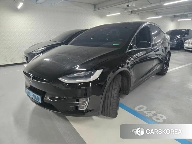 Tesla Model X 2019 Черный из Кореи