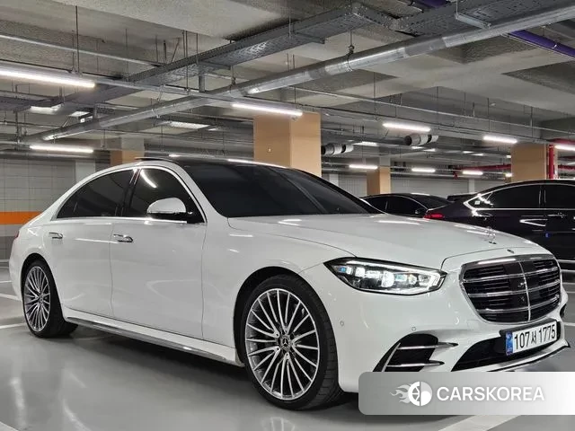 Mercedes-Benz S-Class W223 2024 Белый из Кореи