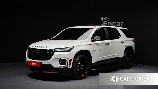 Chevrolet (GM Daewoo) Traverse 2023 Белый из Кореи