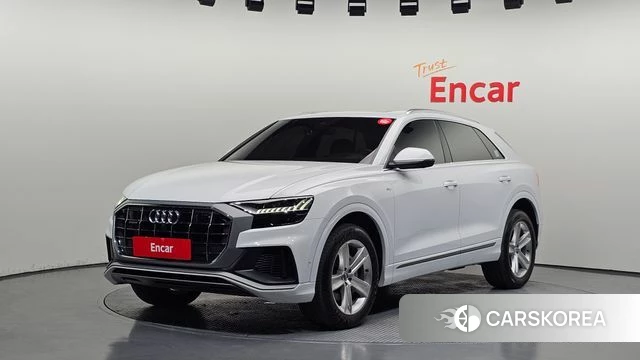 Audi Q8 (4M) 2020 Белый из Кореи