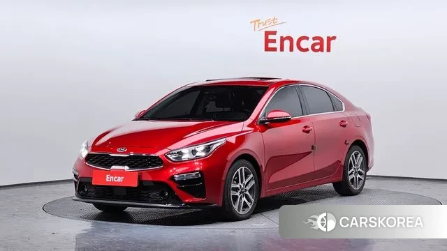 Kia Come New K3 2019 Красный из Кореи