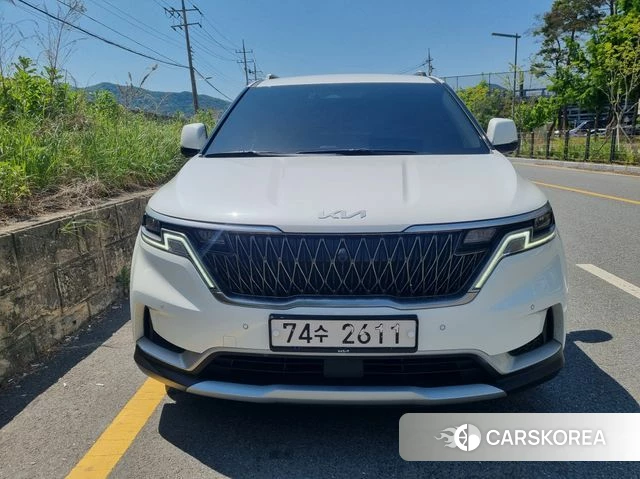 Kia Carnival 4th generation 2021 Белый из Кореи