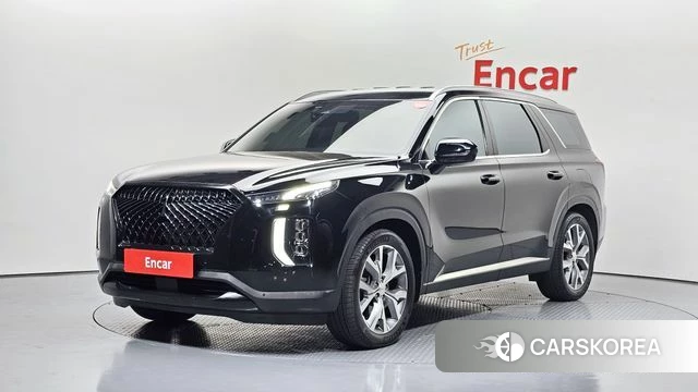Hyundai Palisade 2018 Черный из Кореи