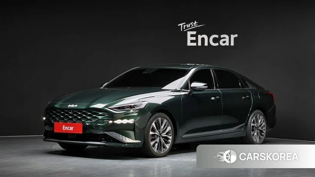 Kia K8 2021 Зеленый из Кореи