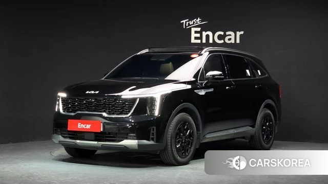 Kia The New Sorento 4th Generation 2023 Черный из Кореи