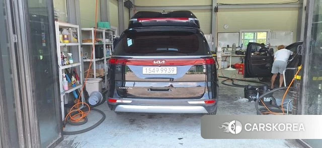 Kia Carnival 4th generation 2021 Черный из Кореи