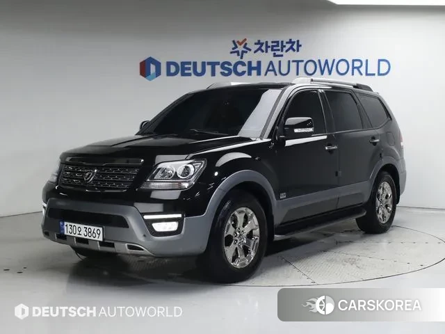Kia The New Mohave 2018 Черный из Кореи