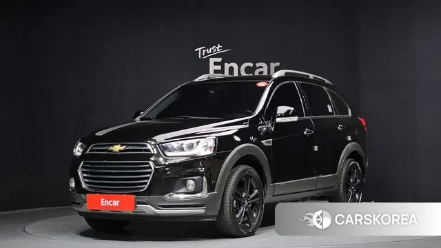 Chevrolet (GM Daewoo) Captiva 2018 Черный из Кореи