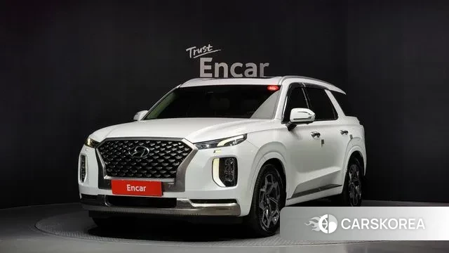 Hyundai Palisade 2022 Белый из Кореи