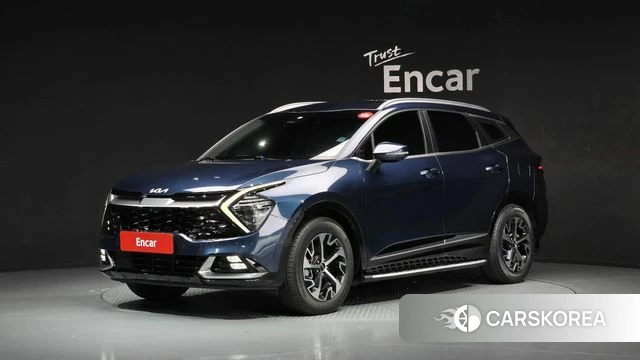 Kia Sportage 5th Generation Hybrid 2022 Синий из Кореи