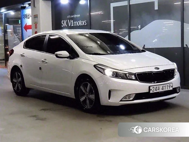 Kia The New K3 2018 Белый из Кореи