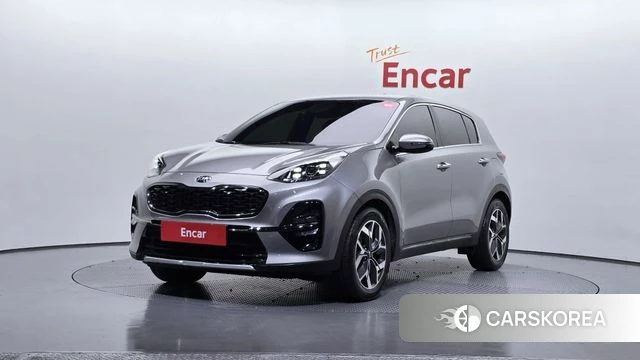 Kia Sportage The Bold 2018 Серебристо-серый из Кореи