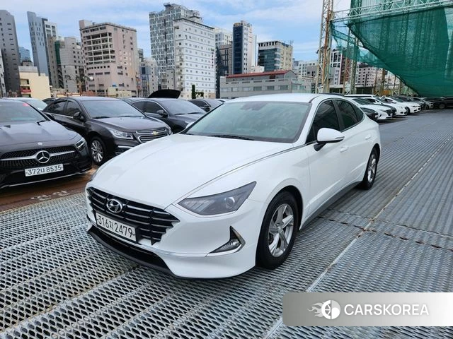 Hyundai Sonata (DN8) 2019 Белый из Кореи