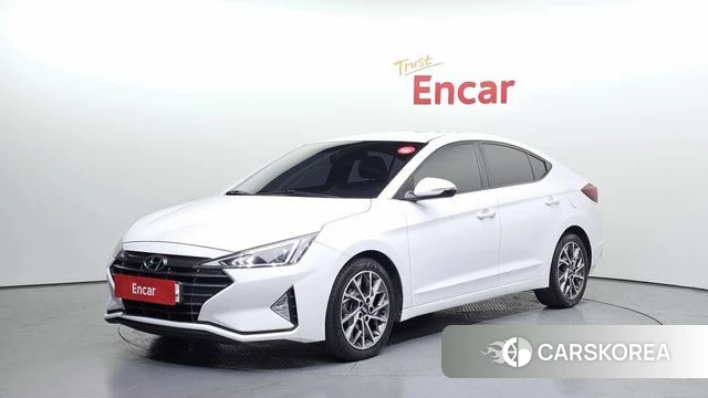 Hyundai The New Avante AD 2019 Белый из Кореи