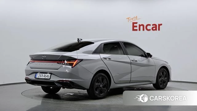 Hyundai Avante (CN7) 2020 Серебристо-серый из Кореи