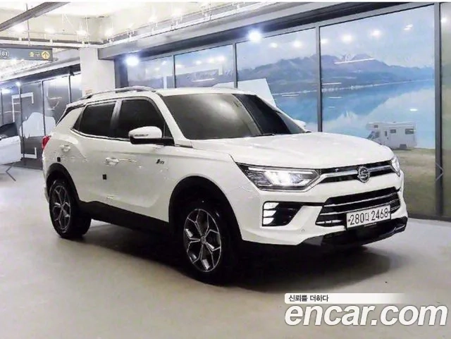 Ssangyong Beautiful Korando 2020 Белый из Кореи